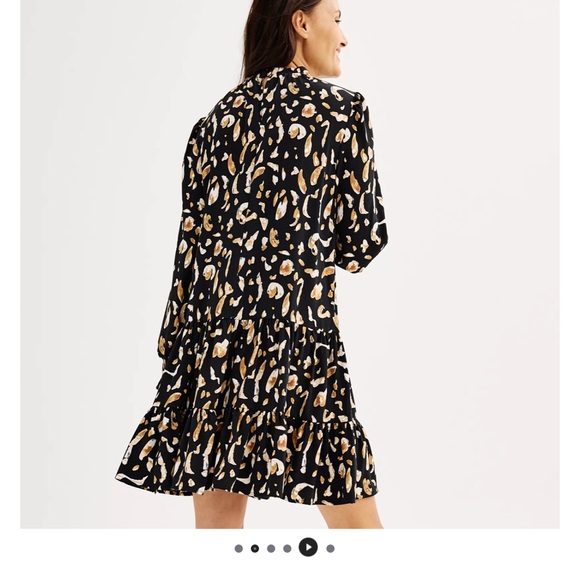 Nine West tiered swing dress - Picture 2 of 9